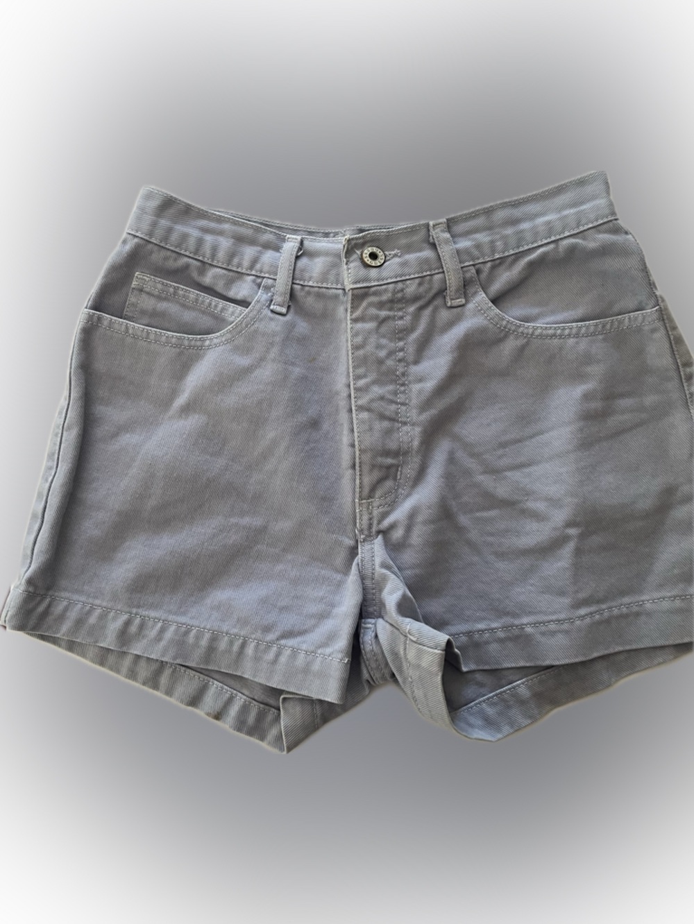 Vintage Guess Hi Waist Shorts light purple women sz 28 ***